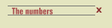The numbers